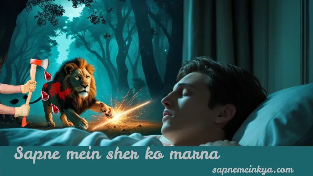 Sapne Mein Sher ko Marna
